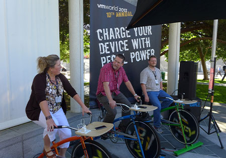 CYCLE CHARGING PODS